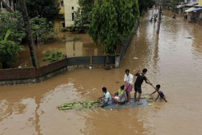 Разрушительные паводки в Индии