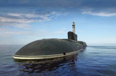 Испытания российской новейшей подводной лодки