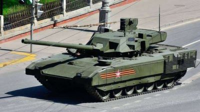 Россия собирается продемонстрировать новые боевые танки на параде