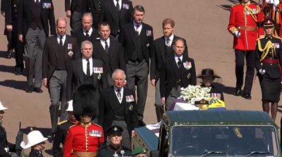 Прошла церемония похорон принца Филиппа