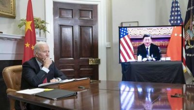 Переговоры между президентами США и Китая