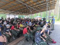 Ветераны регионального УФСБ РА встретились с воспитанниками военно-патриотической смены "Рубеж"