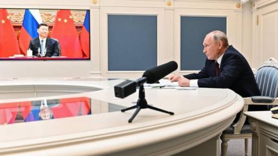 Переговоры президентов России и Китая