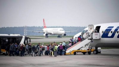 Пассажирский поток российских авиакомпаний увеличился