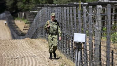 Более 10000 военных поставили охранять польскую границу с Республикой Беларусь