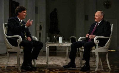 Самое ожидаемое интервью года: Такер Карлсон побеседовал с Владимиром Путиным