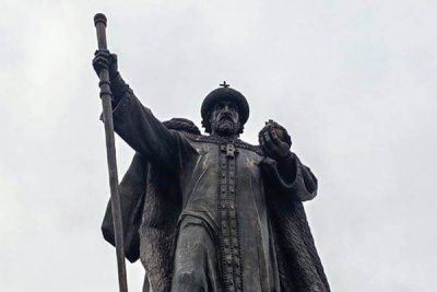 В Вологде появился девятиметровый Иван Грозный: новый символ «русского мира»